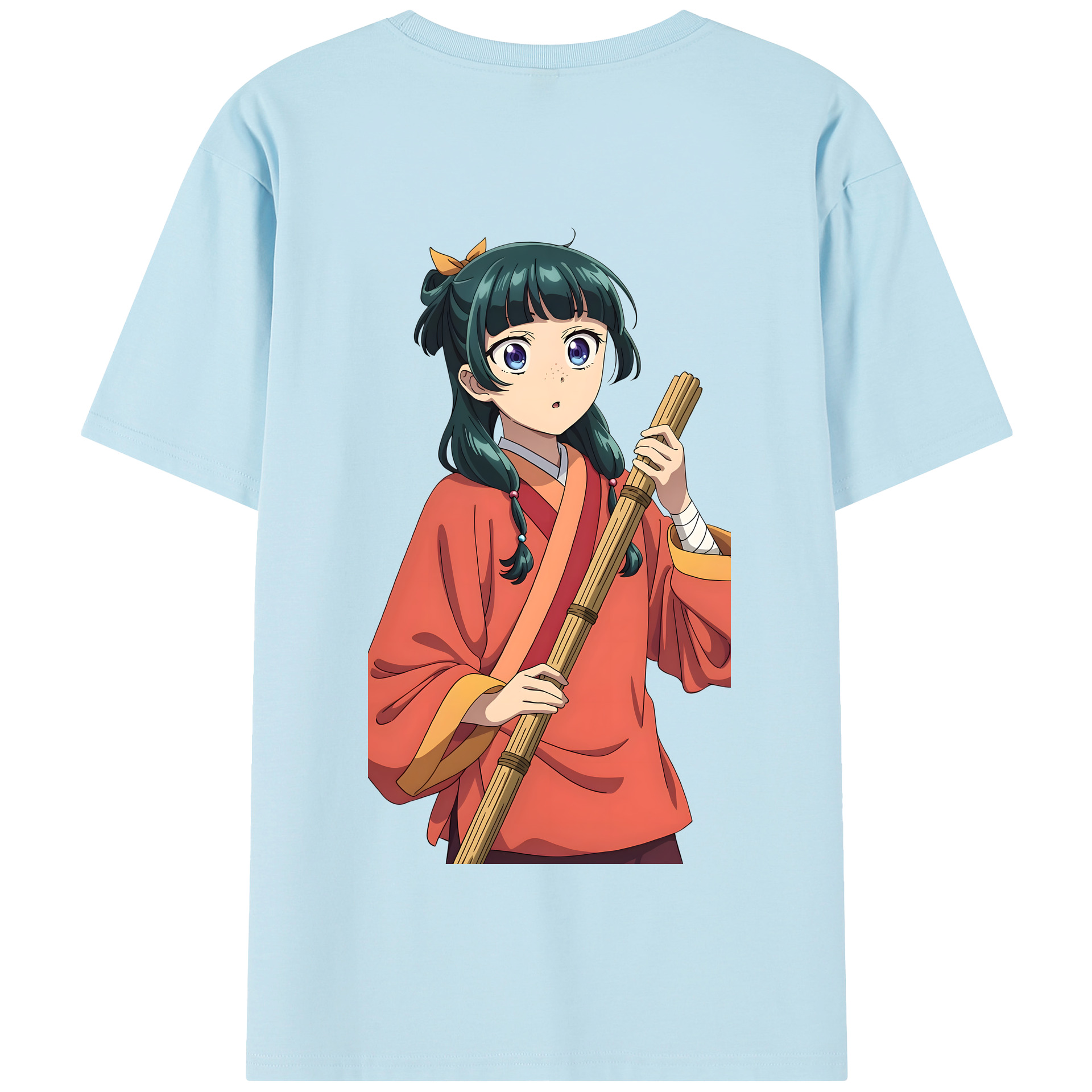 （画像用） 薬屋のひとりごと The Apothecary Diaries 綿100％半袖Tシャツ（背面プリント）
